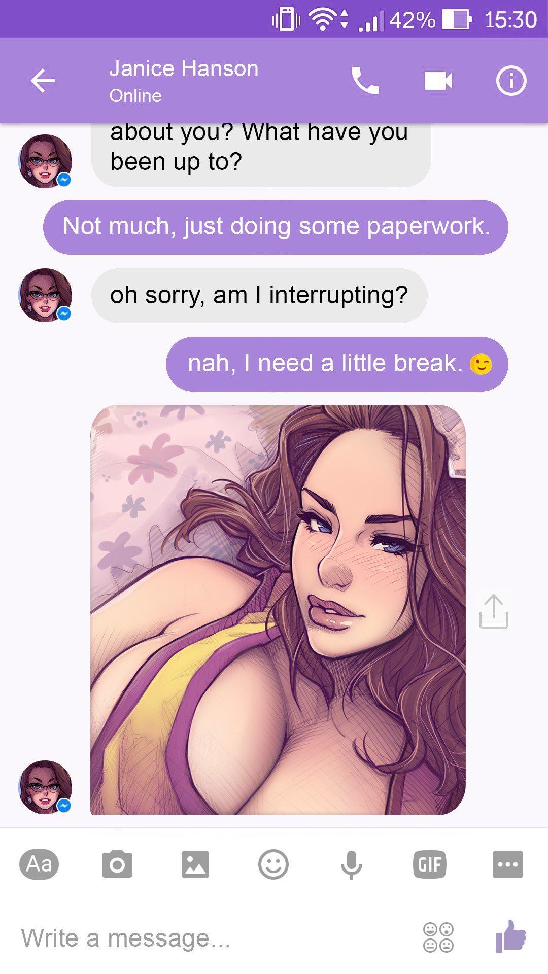 Empress reccomend just chatting
