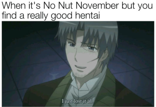 best of November no cum nut