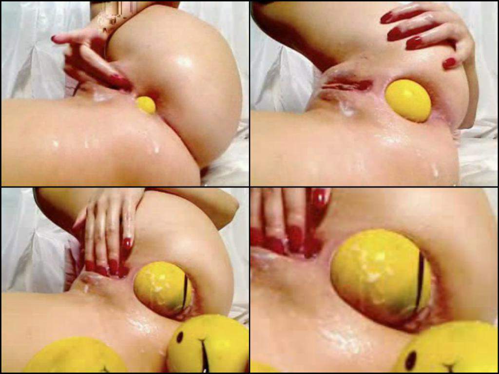 Huge Anal Ball Insertions - Showing Porn Images for Ball insertion porn | www.nopeporno.com