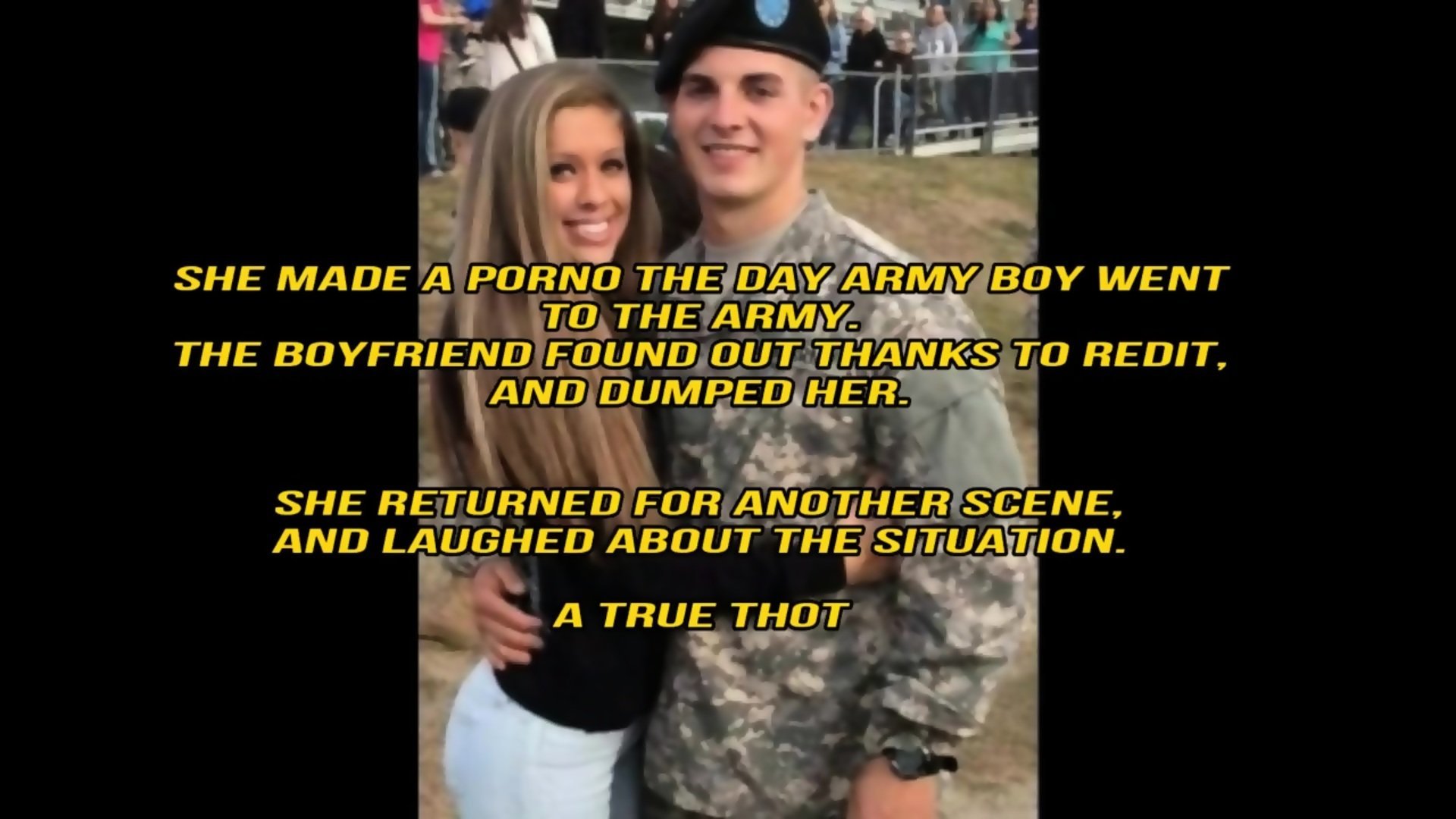 army girlfriend porn meme
