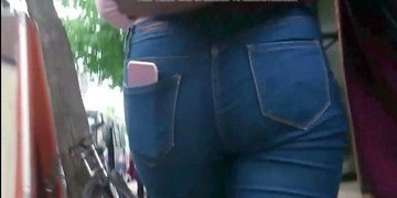 Candid jeans compilation