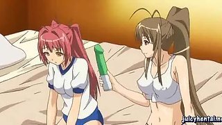 Anime Lesbian Humping
