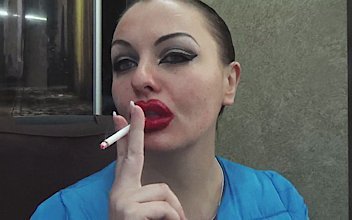 Rubble reccomend smoking fetish red lips