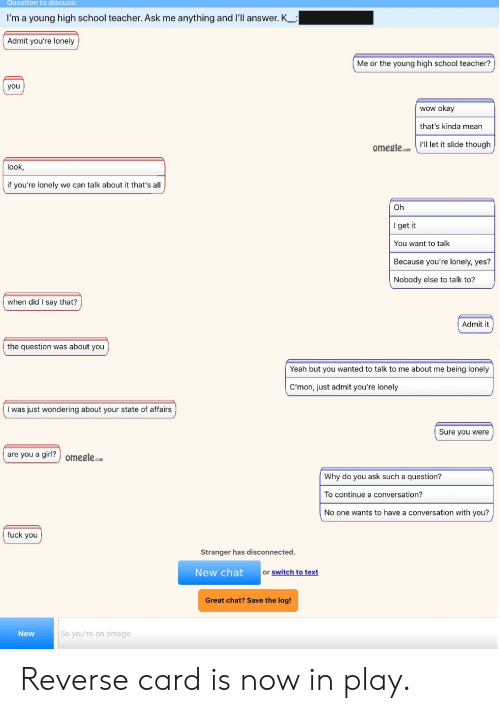best of Girl omegle young