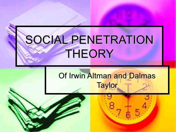 Squeak reccomend Stages of social penetration process
