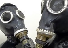 The C. reccomend gas mask latex sex