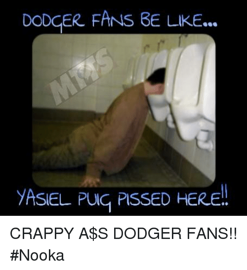 Dodger fans jokes
