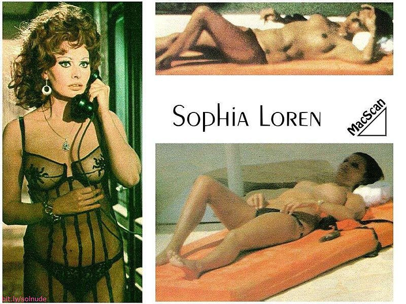 Has sophia loren ever been nude