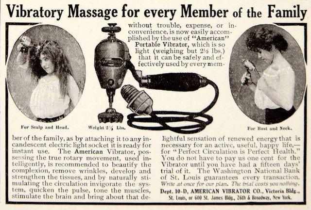 Soldier reccomend Victorian vibrator ads
