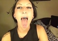 Crystal reccomend Long female tongues fakes