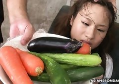 Masturbation With Vegetables