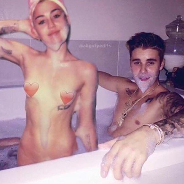 Miley cirus nude n shower