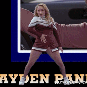 Hayden panettiere cheerleader upskirt