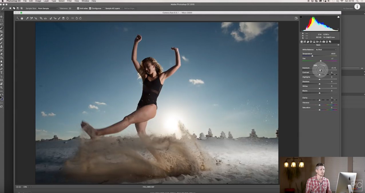 Adobe photoshop tutorial negative strip effect