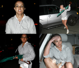 Brittany spears shaved head