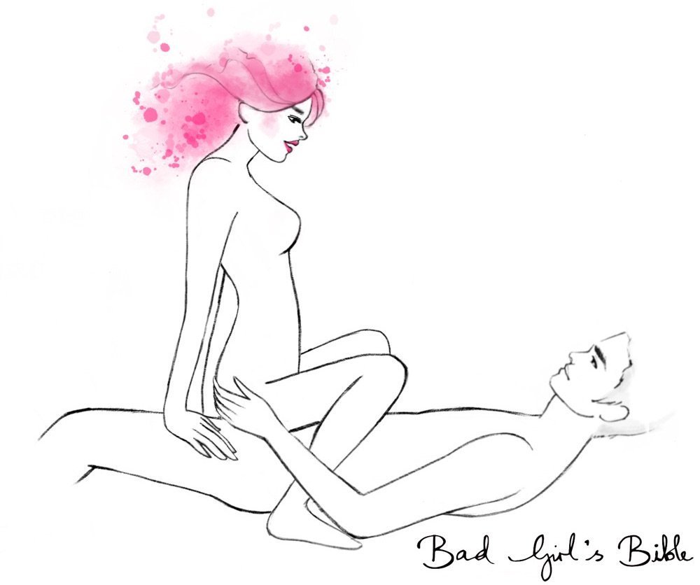 Fluttering sexual position illustration picture