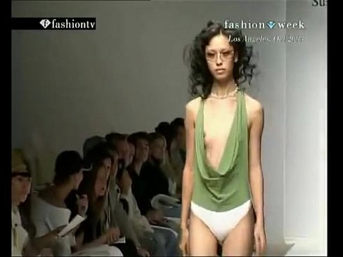 Nude girls fashion show