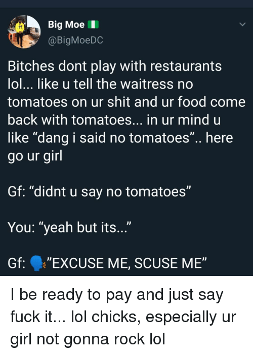 best of Say tomato Fuck i say
