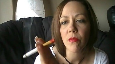 Smoking mature cock sucking slut