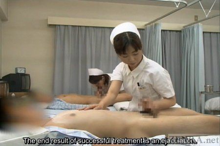 best of Femdom japanese nurse handjob