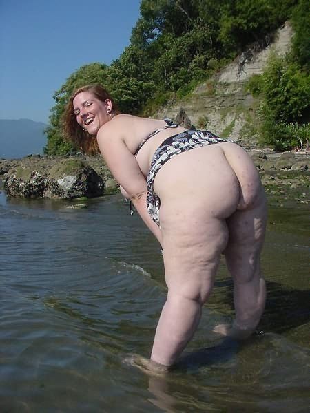 Bbw Naked Outdoors