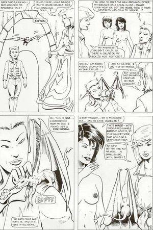 Cartoon sex story