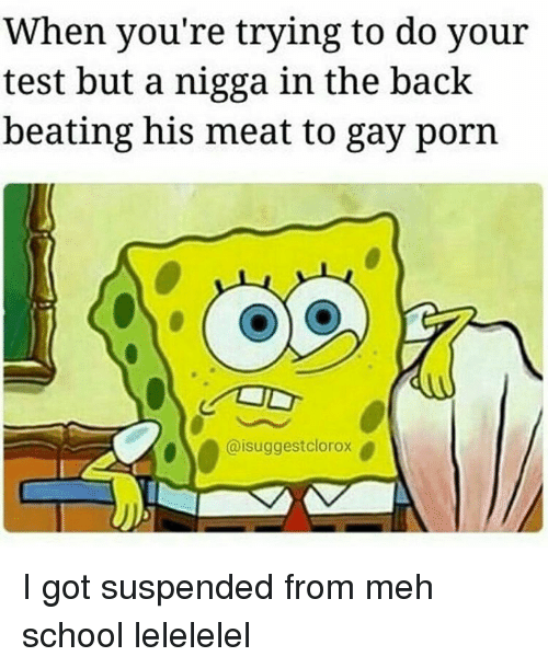 Beating my meat school