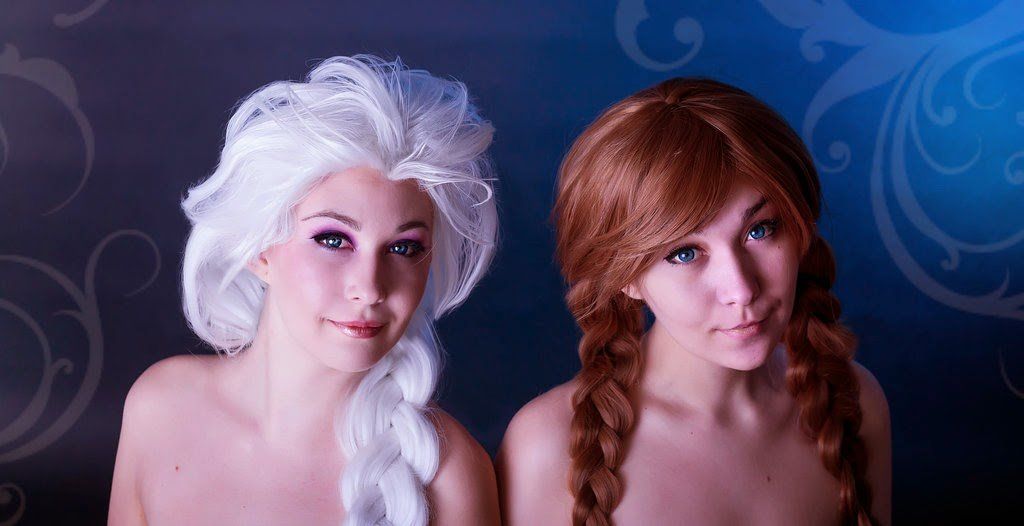 Elsa frozen cosplay