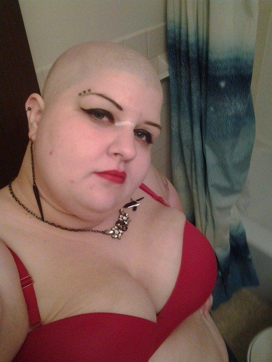 Vice reccomend shaved head bald girl
