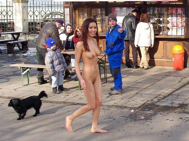 Asian public nudity