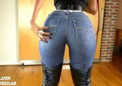 Black W. reccomend big ass jeans public