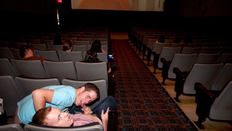 best of Movie theater sex public