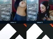 Twitch girl flashes boobs