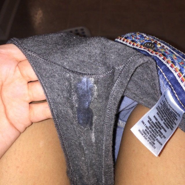 Vaginal discharge panties pic